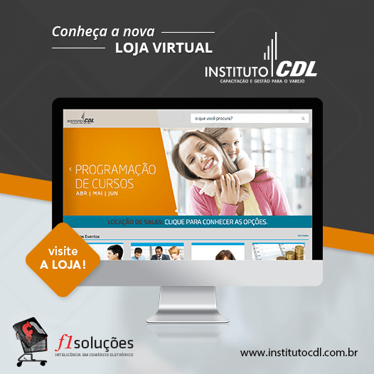 Conheça a nova loja virtual do Instituto CDL