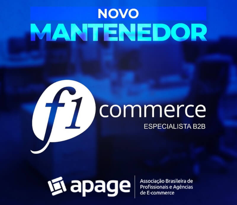 F1 Commerce se torna mantenedora da APAGE – Associação Brasileira de Profissionais e Agências de e-Commerce