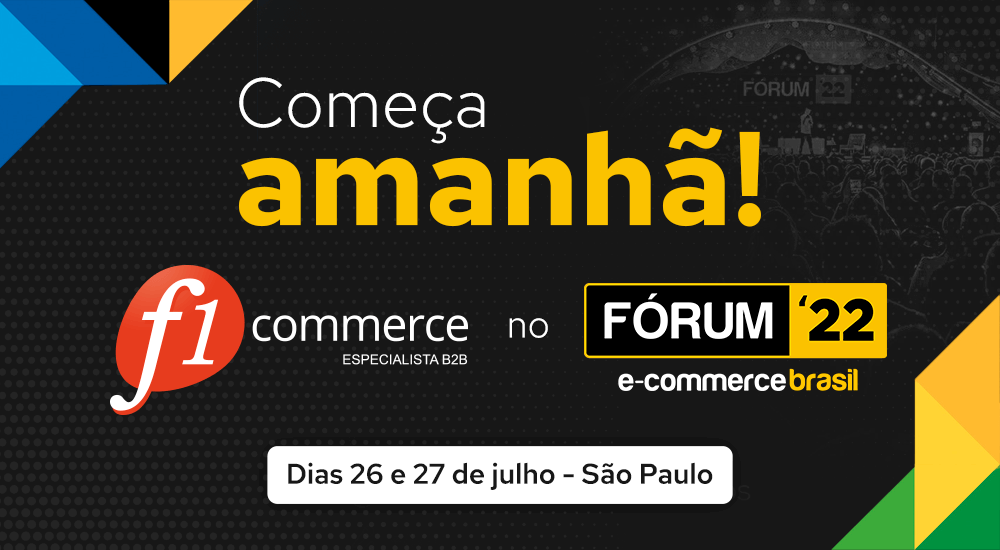 É AMANHÃ:  FÓRUM E-COMMERCE BRASIL 2022 COM PARTICIPAÇÃO DA F1